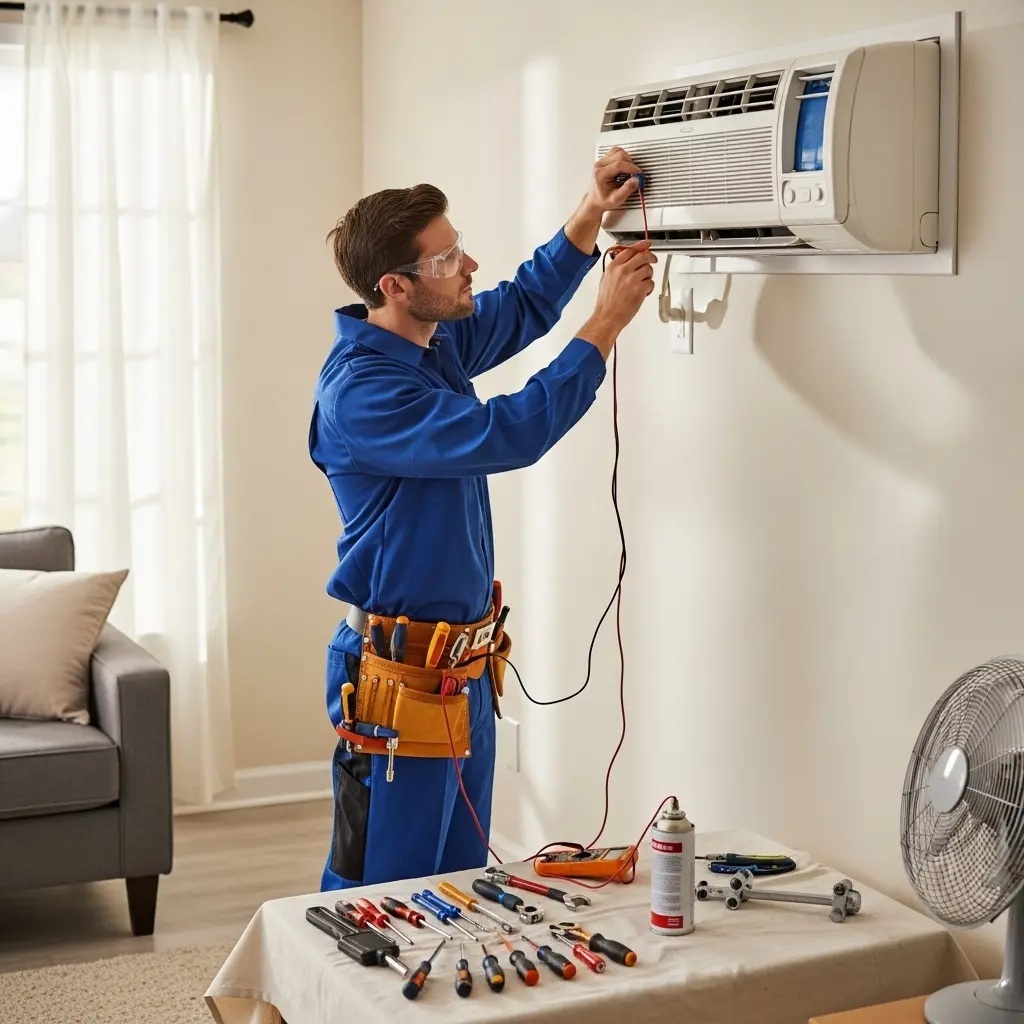 Beypazarı Termodinamik Termodinamik klima gaz dolumu ve bakım – Enerji verimliliği artırıldı. - Teknik servis örneği